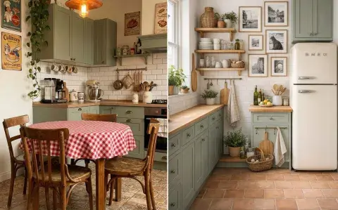Cozy kitchen: cómo son las “cocinas de abuela” que se volvieron tendencia en deco