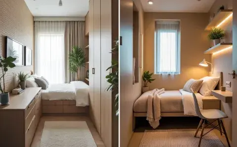 Cómo hacer que un dormitorio angosto se vea más amplio: esto dicen los interioristas Cómo hacer que un dormitorio angosto se vea más amplio: esto dicen los interioristas