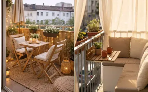 Tiny balconies: 10 ideas deco para transformar un balcón chico en un oasis Tiny balconies: 10 ideas deco para transformar un balcón chico en un oasis