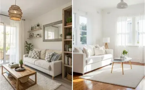 Tiny living rooms: 5 ideas para hacer que el living se vea más grande Tiny living rooms: 5 ideas para hacer que el living se vea más grande