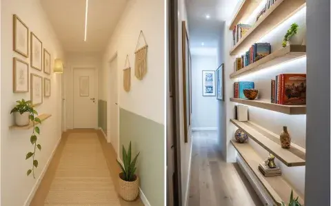 Pasillos angostos: cómo decorarlos para que no se vean oscuros ni aburridos Pasillos angostos: cómo decorarlos para que no se vean oscuros ni aburridos