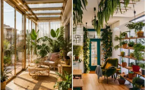Ideas simples para armar un jardín de invierno en casa Ideas simples para armar un jardín de invierno en casa