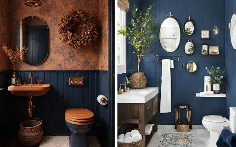 Baños azules: 5 ideas para implementar la tendencia deco de 2026