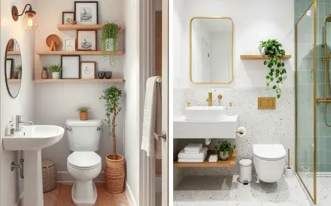 Baños tiny: 5 ideas para convertirlos en espacios increíbles Baños tiny: 5 ideas para convertirlos en espacios increíbles