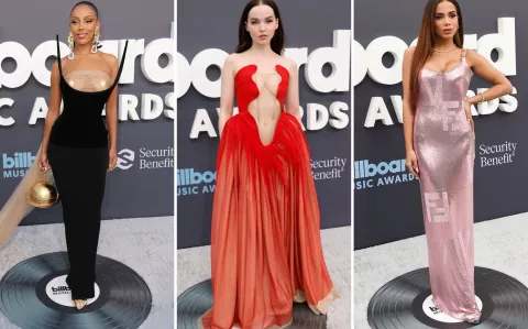 La alfombra roja de los 2022 Billboard Music Awards