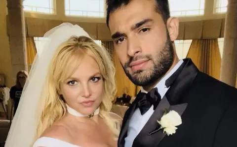 Britney Spears se casó y compartió fotos de la ceremonia en sus redes