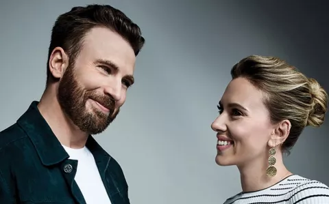 Scarlett Johansson y Chris Evans nuevamente juntos en una película