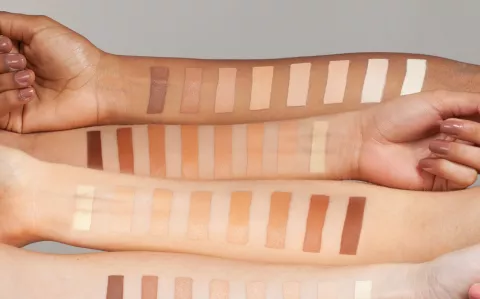 Antes y después: mirá cómo queda cada maquillaje según el tono de piel