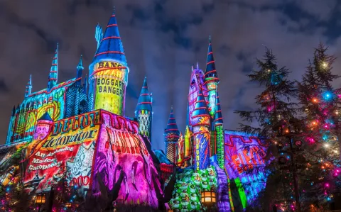 Navidad mágica en el mundo de Harry Potter