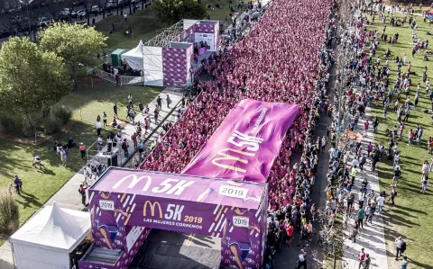 "Las mujeres corremos", reunió a 6000 corredoras