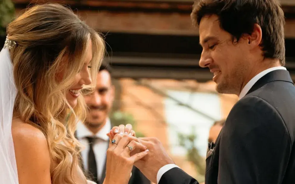 La gran fiesta de casamiento de Stephanie Demner y Guido Pella.