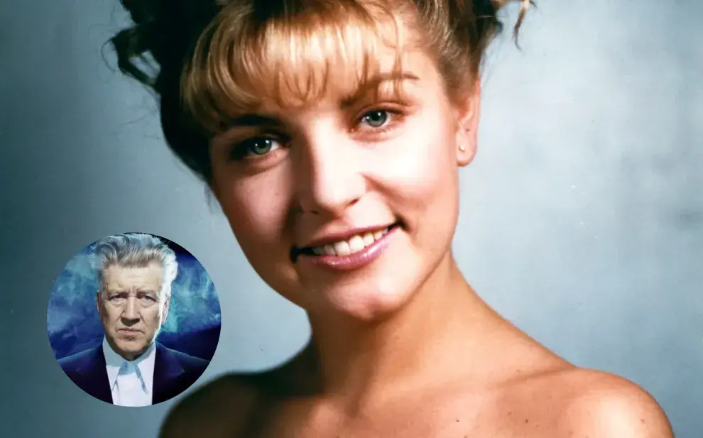 Armado con foto de David Lynch y su serie Twin Peaks.