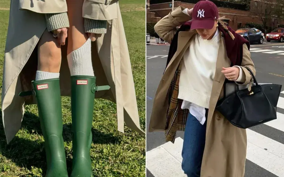 El trench como protagonista: 10 looks de Pinterest para que te inspires los días de lluvia