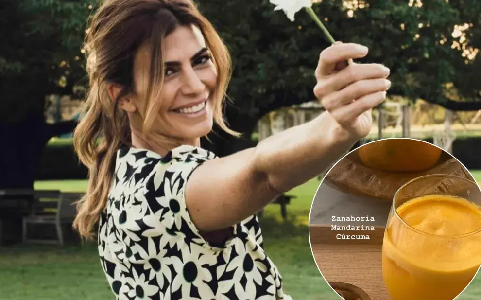 Juliana Awada compartió la receta de su jugo de frutas especial