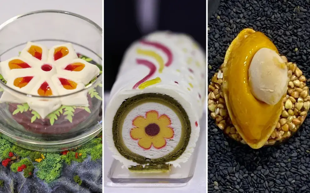 Dulces y salados, los postres que presentaron los maestros heladeros argentinos se caracterizaron por la originalidad y la excelencia.