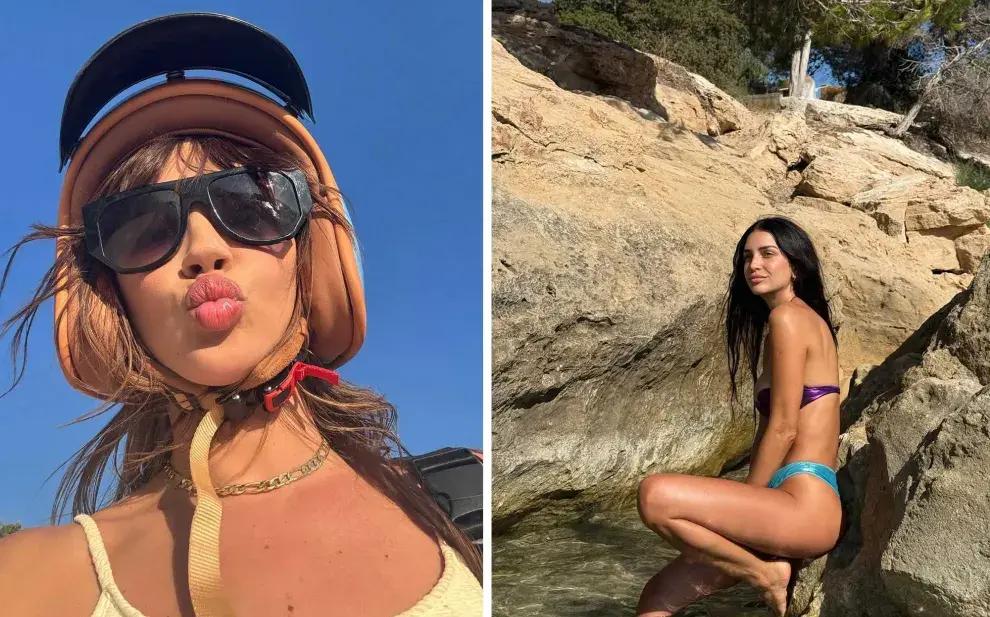 Celeste Cid y Zaira Nara disfrutaron de destinos internacionales