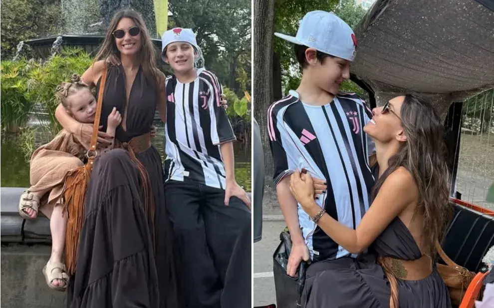 Boho chic: el look súper fresco que eligió Pampita para pasear en familia por Nueva York