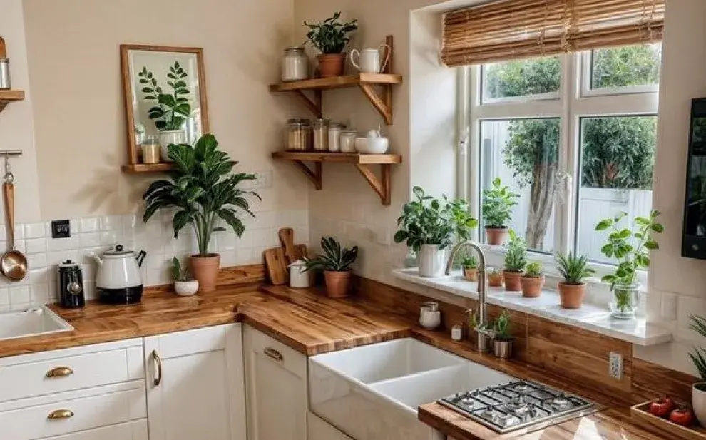 Verde en la cocina: estas son las plantas ideales que resisten el calor y el vapor