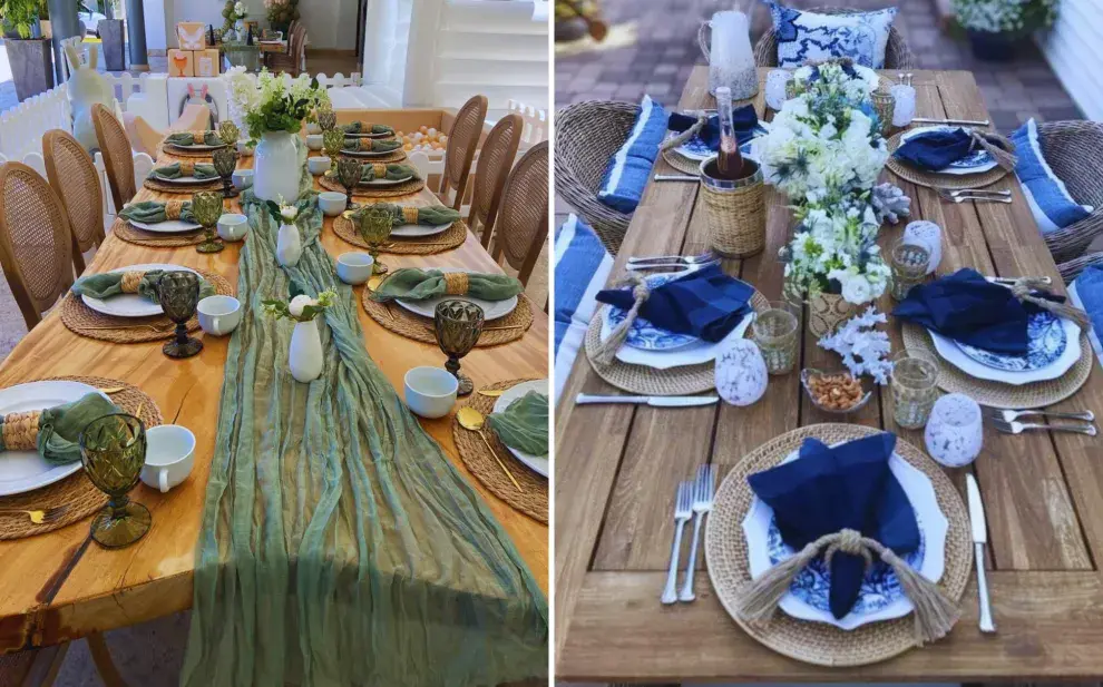 Ni blanco ni dorado: estas son las 5 tendencias para decorar la mesa en el Año Nuevo.