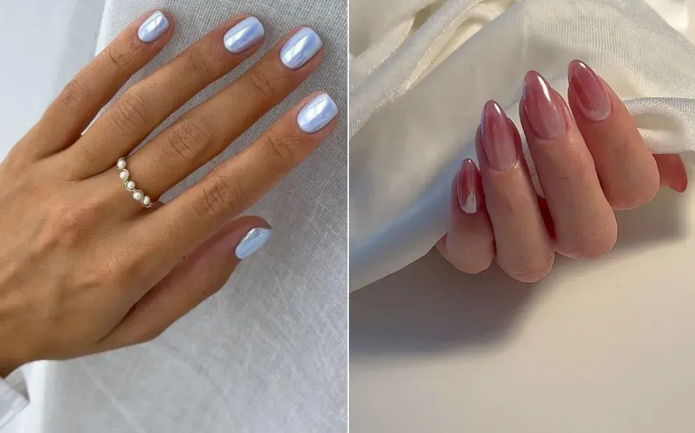 Glass Chrome nails: el diseño de uñas que dominará el 2026