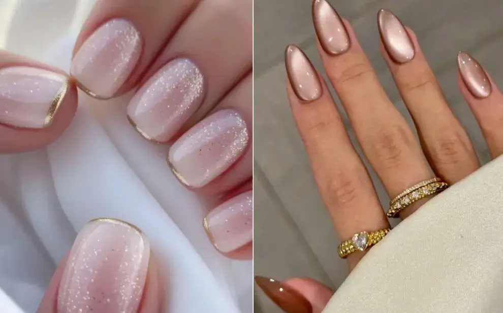 Uñas sparkling princess: la manicuría más delicada que va con todo