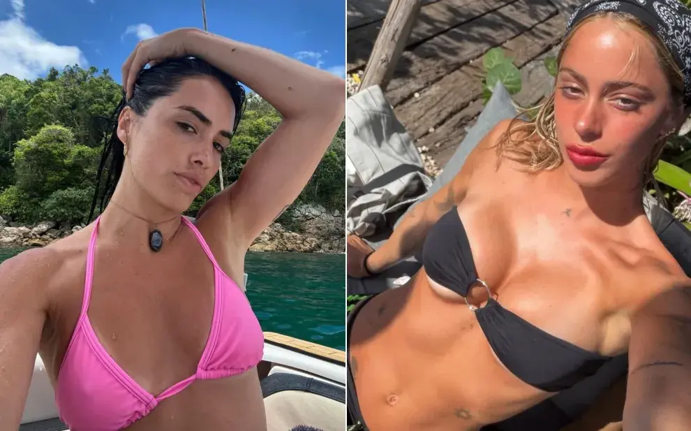 Las vacaciones de las celebrities: así disfrutan de enero Lali y Tini