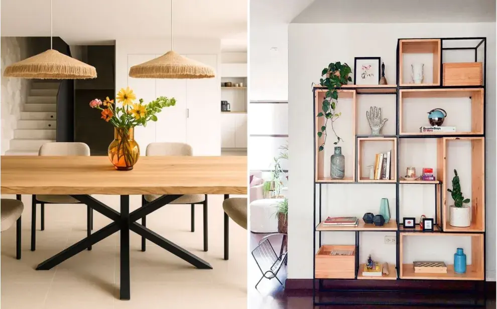 3 ideas para incorporar madera clara sin caer en el estilo nórdico clásico