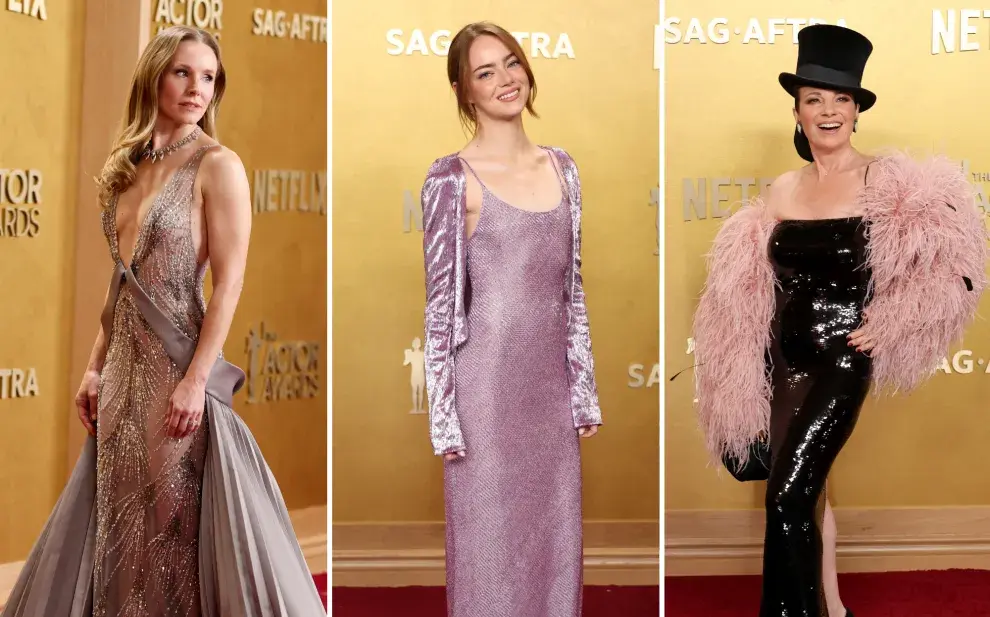 Actor Awards 2026 en vivo: los mejores looks de la alfombra roja.
