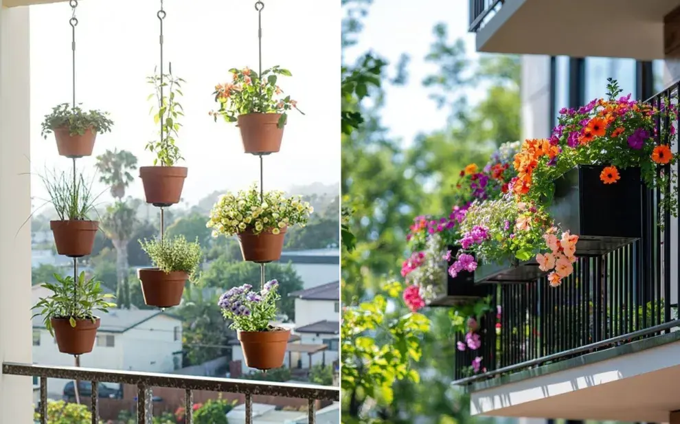 Adiós al balcón sin plantas: 5 ideas simples para llenarlo de verde