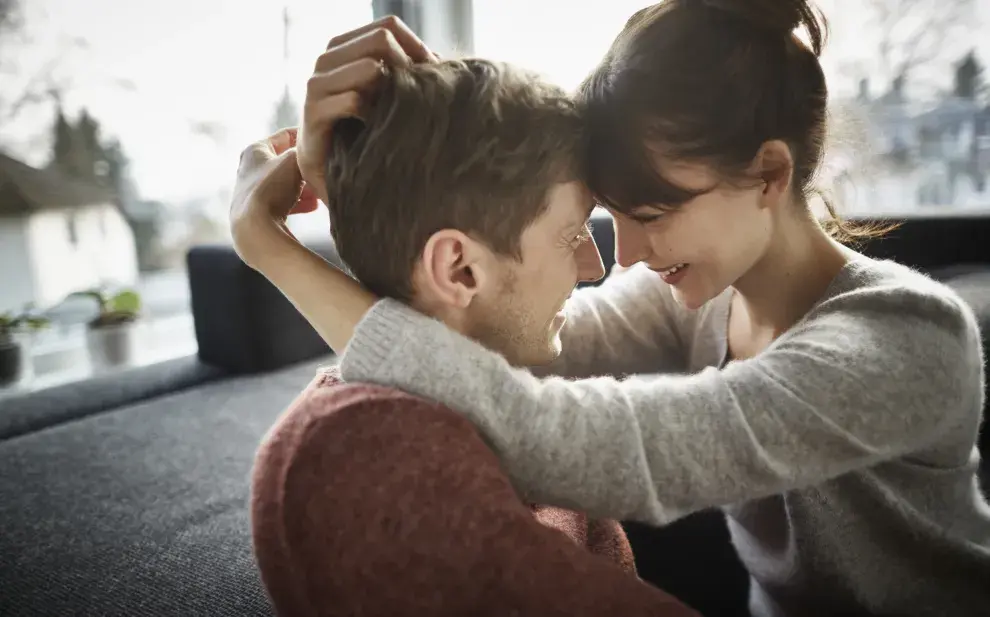 pareja en la intimidad