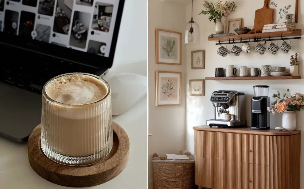 “Home Café”: por qué preparar bebidas aesthetic en casa es tendencia