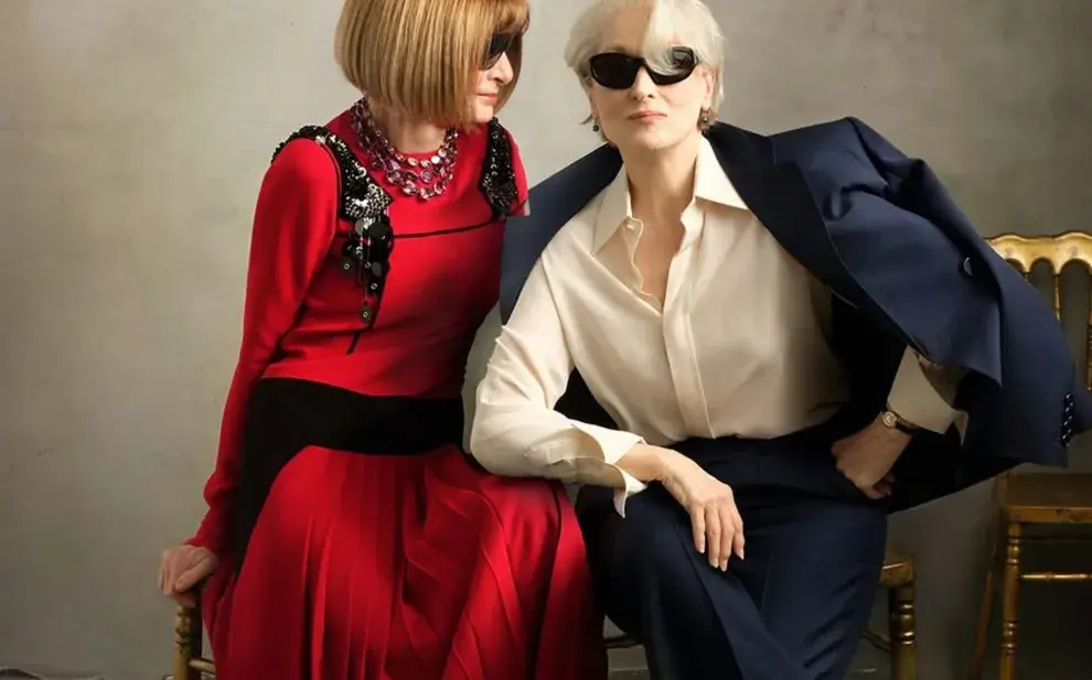 Anna Wintour y Miranda Priestly se convirtieron en protagonistas de una de las portadas más comentadas del año.