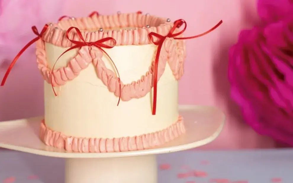 Torta clásica de cumpleaños con butter cream