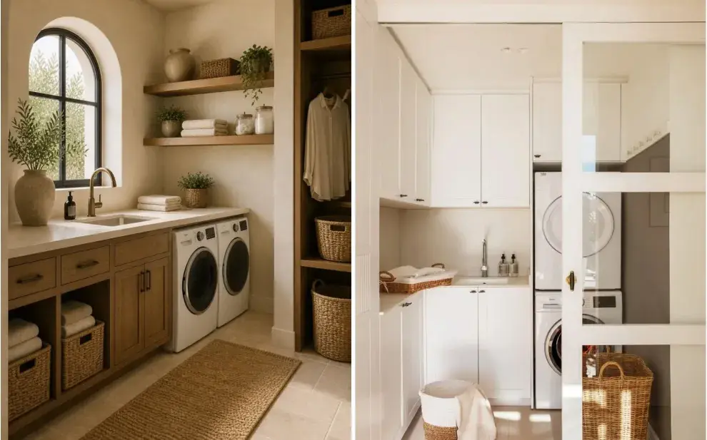 Tiny laundries: trucos deco para organizar un lavadero mini sin perder estilo