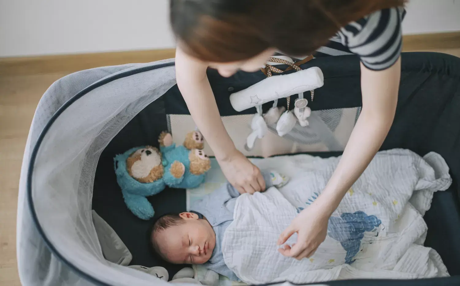 Cuánto debería dormir un bebé durante el primer año de vida