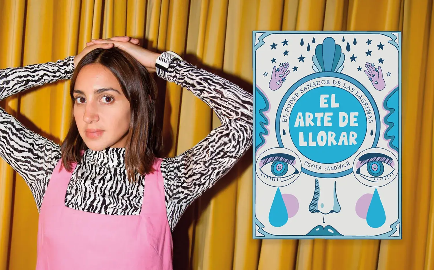 Pepita Sandwich publicó El arte de llorar: "Las lágrimas todavía son un tabú” Pepita Sandwich publicó El arte de llorar: "Las lágrimas todavía son un tabú”