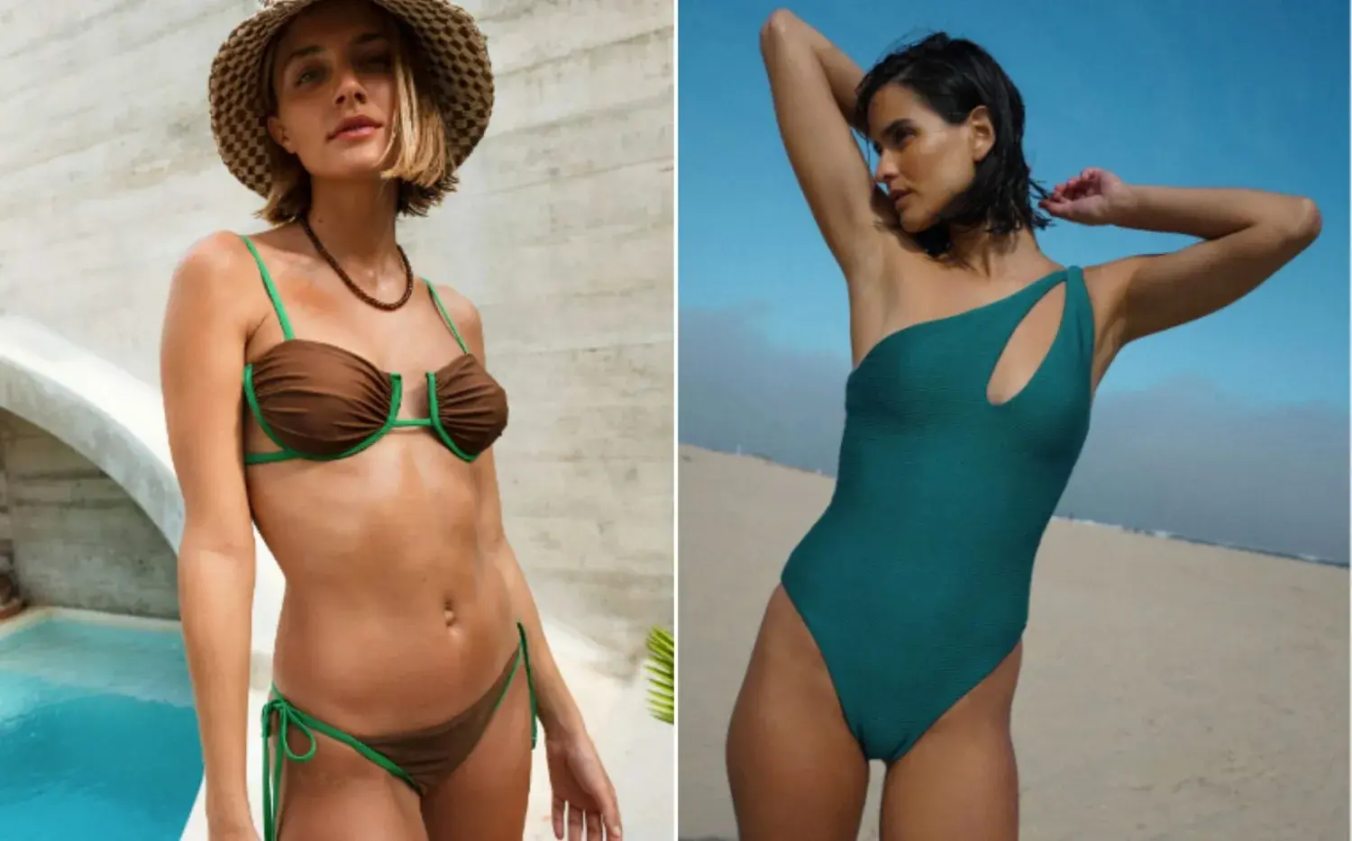 Tendencias 2025: los 7 trajes de baño ideales para el verano