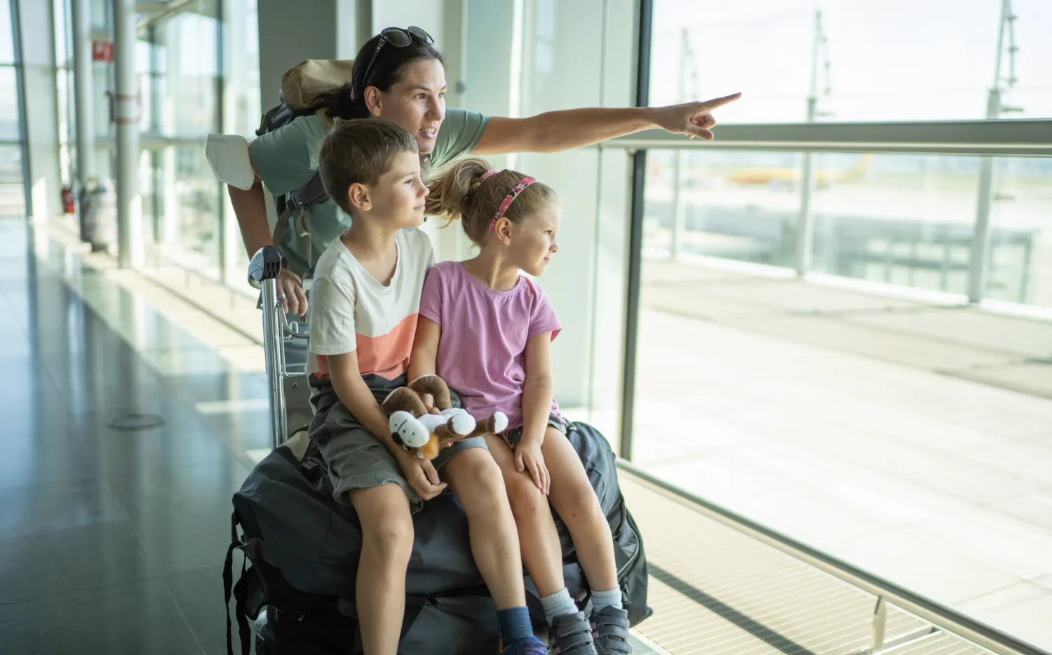 Consejos para viajar con chicos en avión