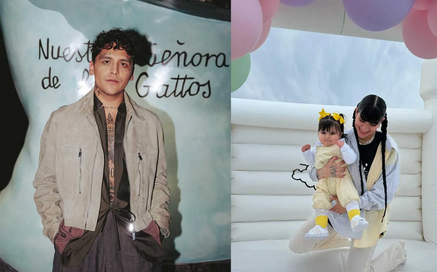 El enojo de Christian Nodal luego del cumpleaños de Inti, la hija que tuvo con Cazzu