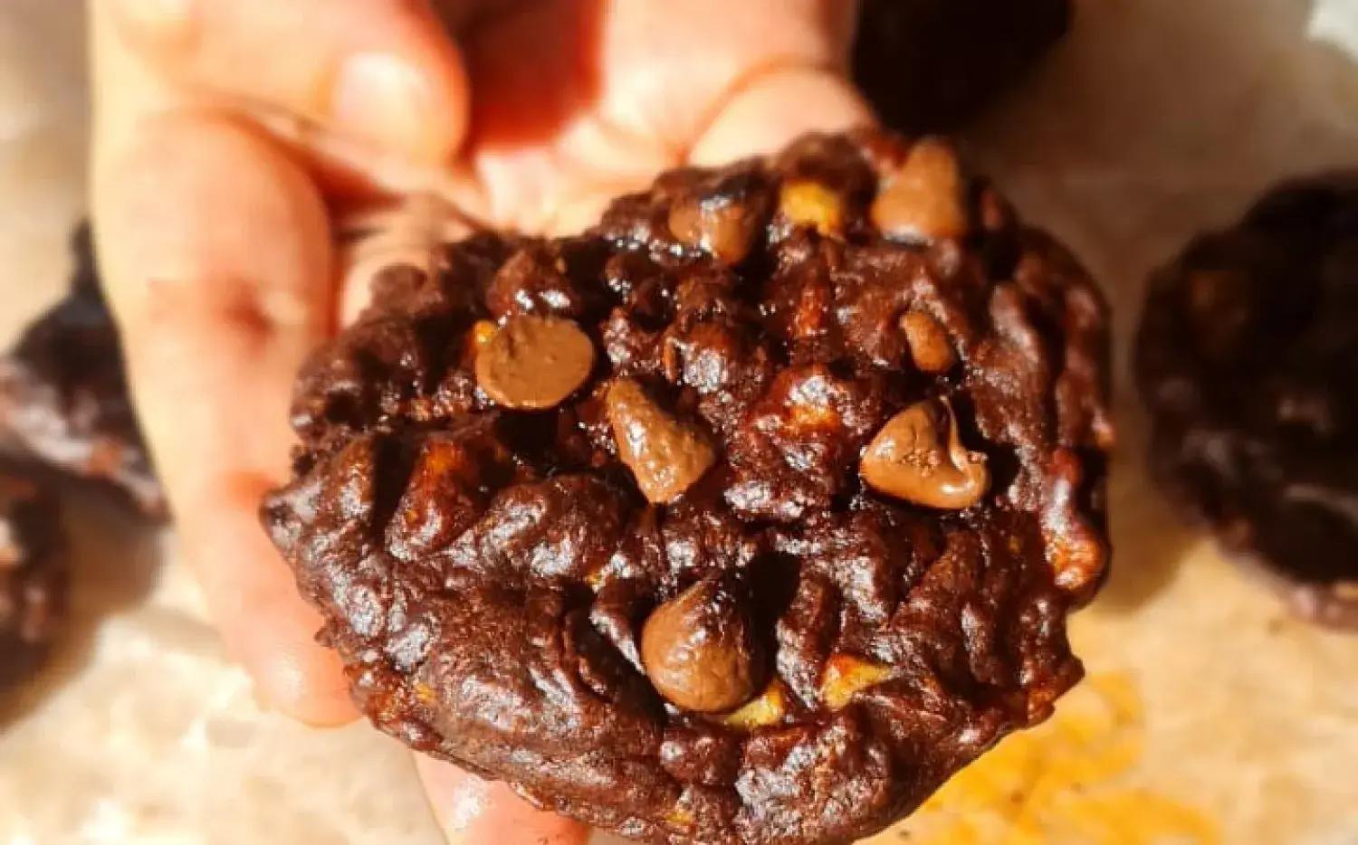 Cookies mágicas de chocolate: sin gluten, sin harinas y cero azúcar 