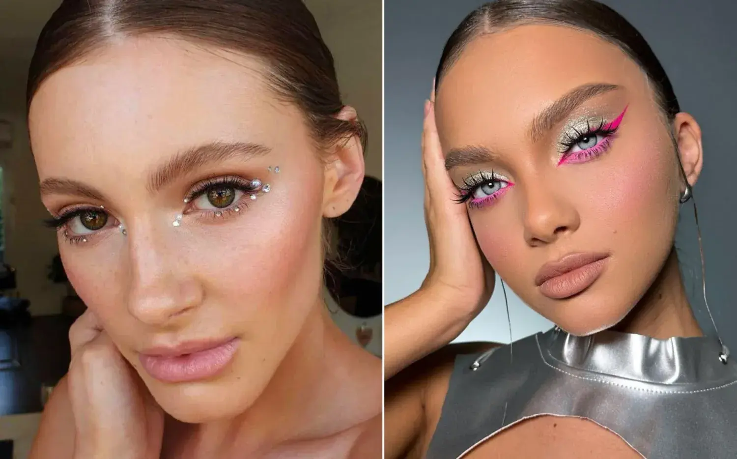 Brillos y colores: cuáles son las tendencias de makeup para el Lollapalooza