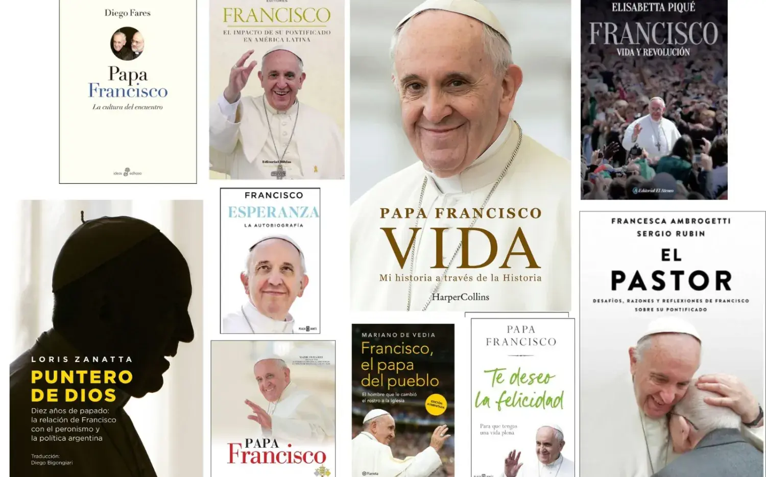 Los mejores libros sobre el papa Francisco, una historia que inspira y emociona