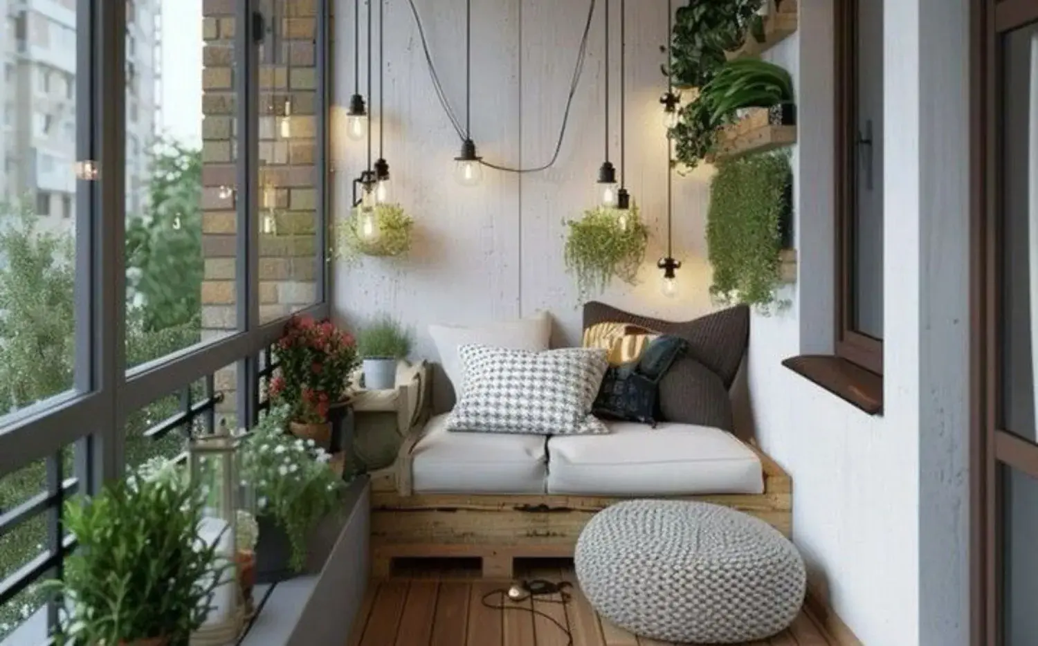 Las mejores ideas para darle todo el estilo a los balcones chicos