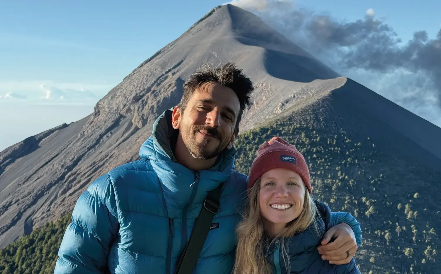 Volcán de Fuego en Guatemala: luna de miel en medio de una experiencia extrema Volcán de Fuego en Guatemala: luna de miel en medio de una experiencia extrema