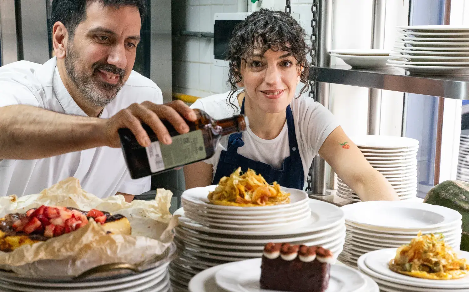 Estefanía Maiorano y Martín Sclippa: Fico, el restaurante con alma