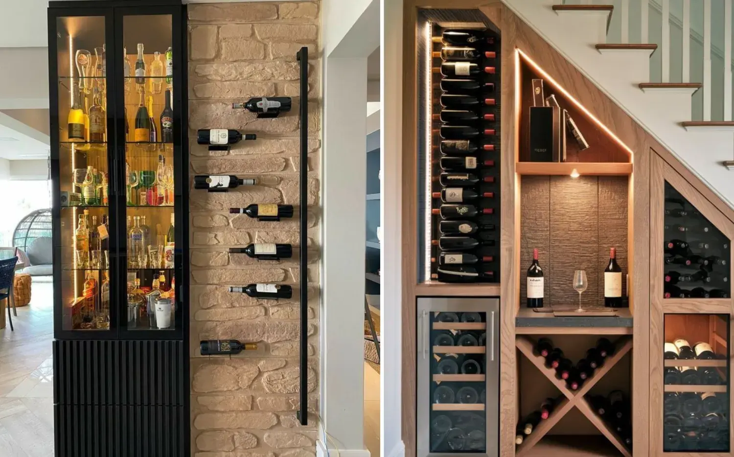 Mini cavas: 10 ideas simples y económicas para guardar vinos