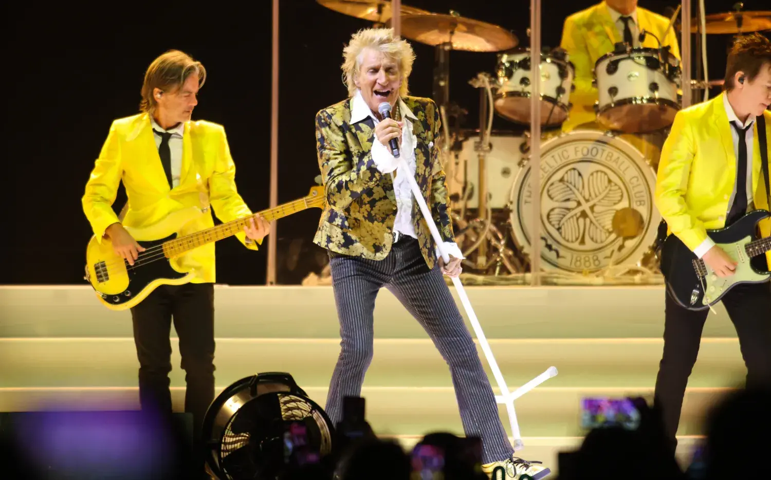 Rod Stewart hizo vibrar al Movistar Arena con su magia intacta