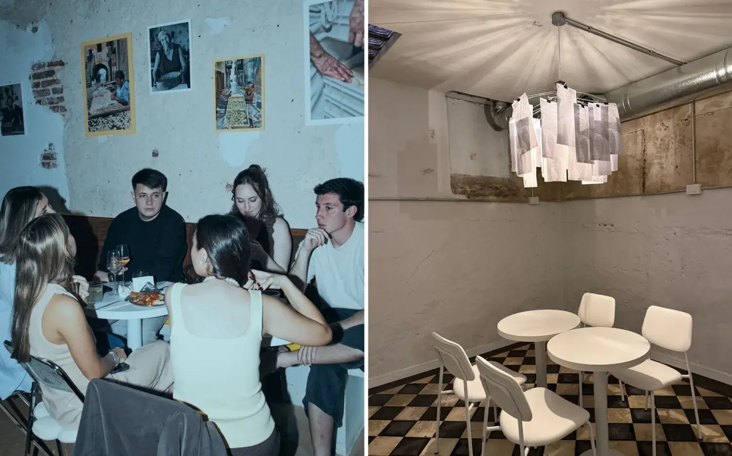 Era una ferretería y se transformó en una cantina italiana tradicional Era una ferretería y se transformó en una cantina italiana tradicional