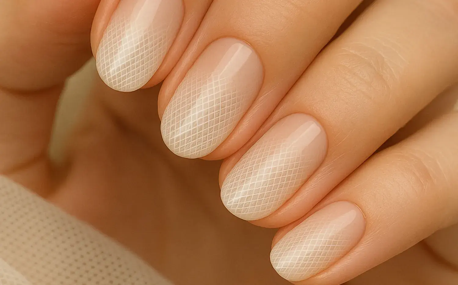 Uñas de tul, la tendencia más elegante para las fiestas Uñas de tul, la tendencia más elegante para las fiestas