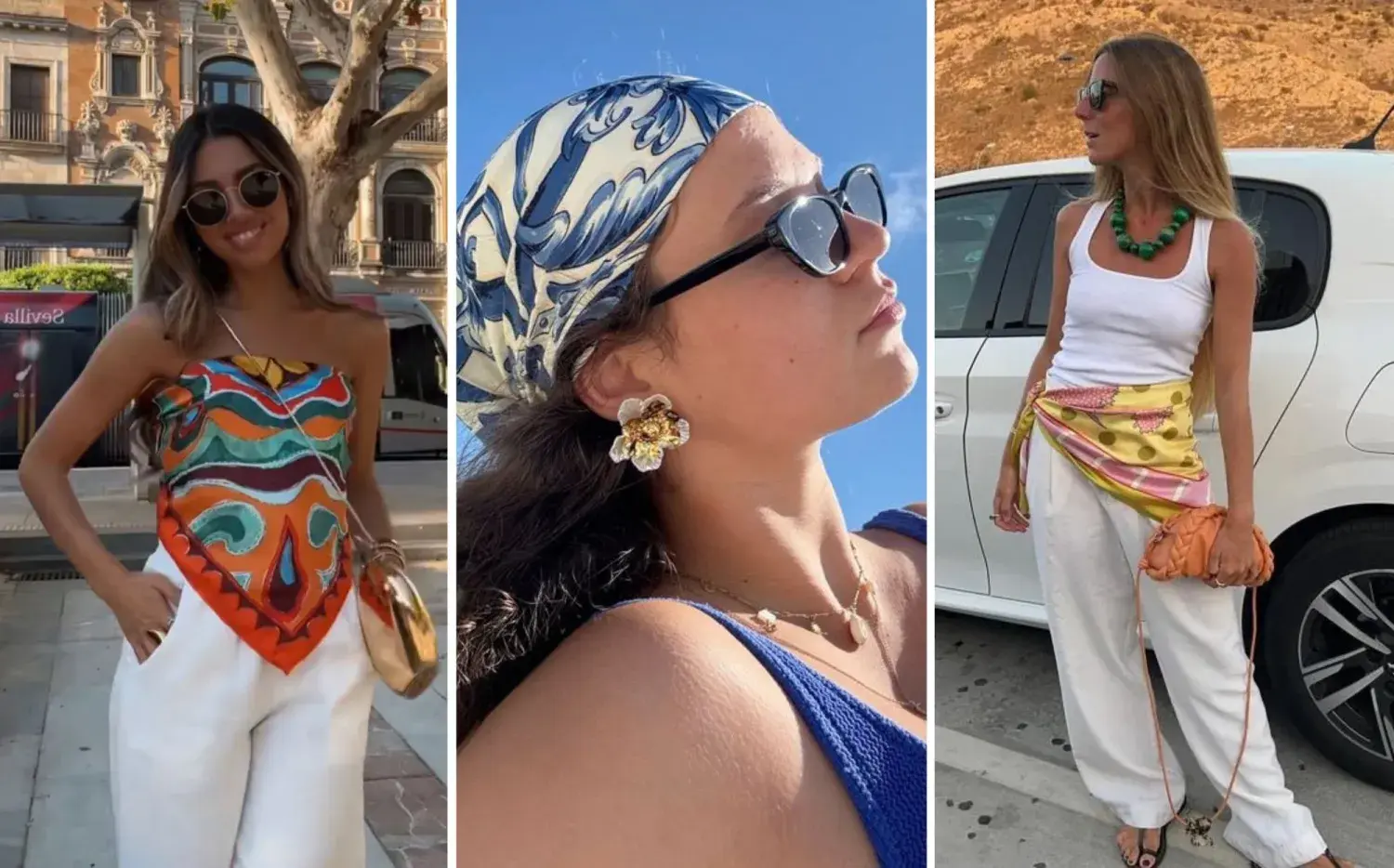 Pañuelos: el accesorio tendencia que vas a querer sumar sí o sí en el verano 2026